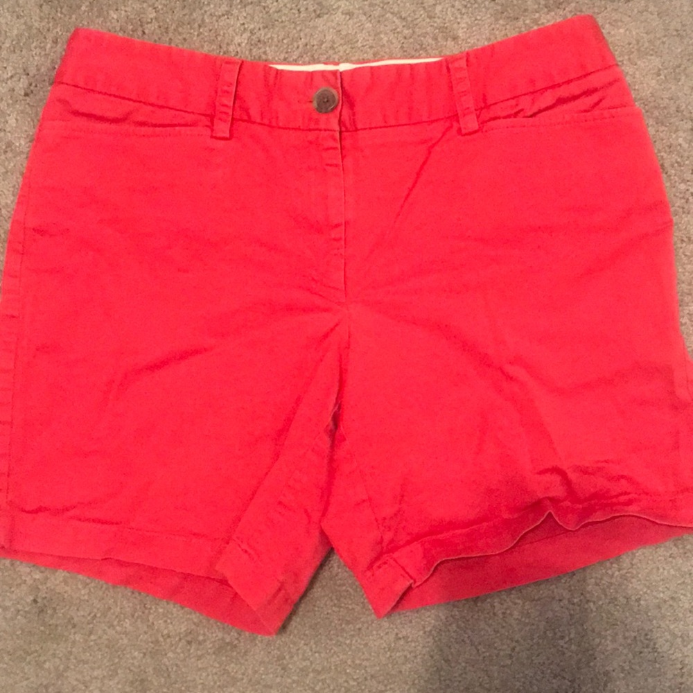 Red Land’s End Shorts